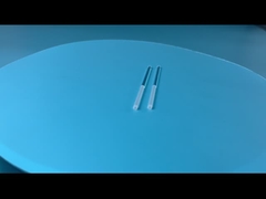 แท่งควอทซ์ทนต่ออุณหภูมิสูงความแม่นยำสูงครึ่งรอยบากซีเอ็นซีพ่นทรายครึ่งขัด