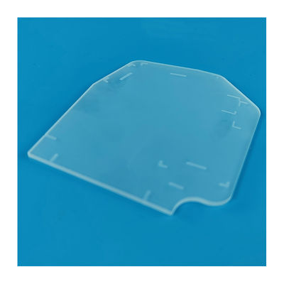 Frosted Quartz Fused Silica Plate Engraving Quartz Glass Plate OEM For Optical Platform