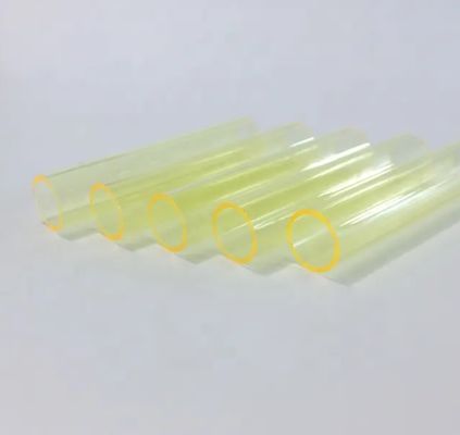 Optimize Processes Yellow Samarium-Doped Fused Quartz Tube of 6.91g/cm3 Density