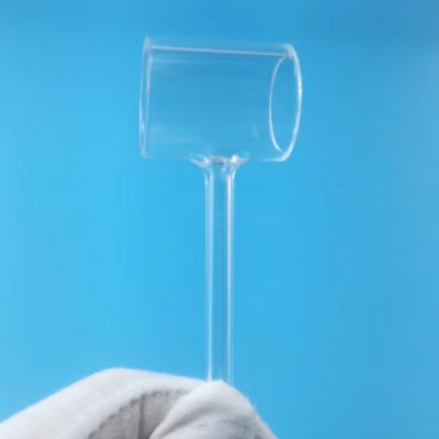Wholesale Clear Quartz Glass Tee Pipe
