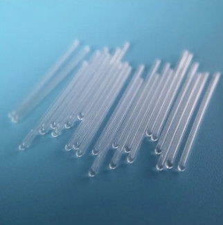 Polished Quartz Glass Tube With One End Sealed Clear And Transparent Material