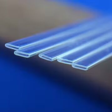 Quartz Capillary Tube Square Tube Transparent High Temperature Resistance