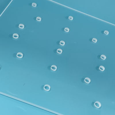 Standard Dimension Quartz Glass Sheet Ultra High Flatness For 9 Inch Wafer