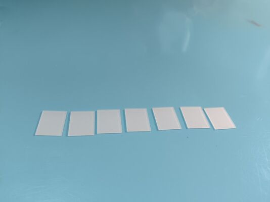 K9 Frosted Optical Glass Plate 11.7mm×9mm×0.5mm High Transmittance Diffuser For Machine Vision Imaging