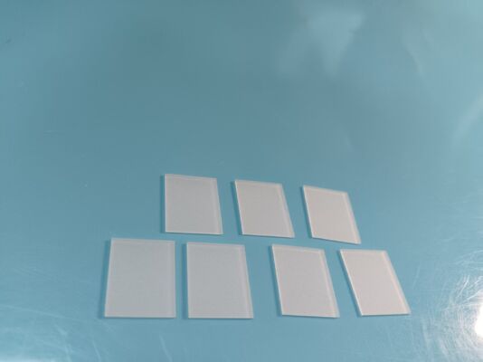 K9 Frosted Optical Glass Plate 11.7mm×9mm×0.5mm High Transmittance Diffuser For Machine Vision Imaging