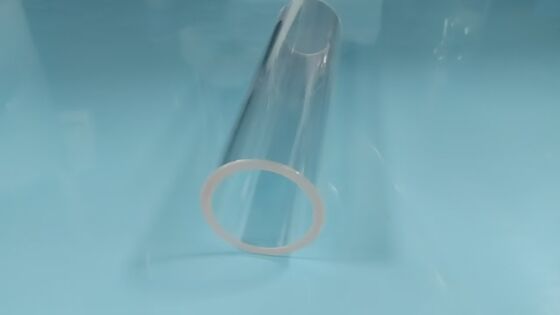High Hardness 34*28*132mm Sapphire Glass Tube High Temperature Resistant
