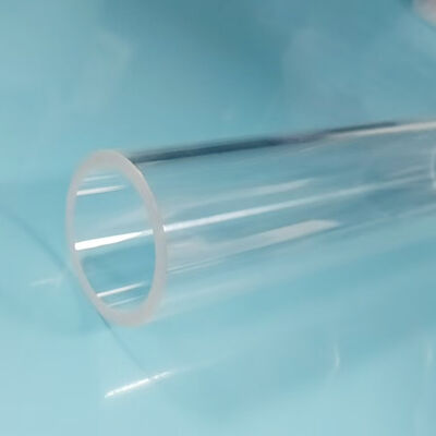 High Hardness 34*28*132mm Sapphire Glass Tube High Temperature Resistant
